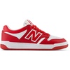New Balance Kids 480 V1 Lace-up Sneaker(Team Red/White)