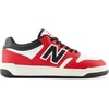 New Balance Kids 480 V1 Lace-up Sneaker(Team Red/White/Black)