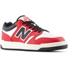New Balance Kids 480 V1 Lace-up Sneaker(Team Red/White/Black)