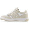 New Balance Kids 480 V1 Lace-up Sneaker(Timberwolf/White)