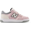 New Balance Kids 480 V1 Lace-up Sneaker(Twilight Haze/Rose Sugar)