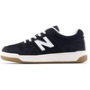 New Balance Kids 480 V1 Lace-up Sneaker(White/Black)