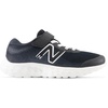 New Balance Kids’ 520 V8 Bungee | Running Shoes(Black/White/Phantom)
