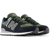 New Balance Kids’ 574 V1 Neo Sole Lace-up | Casual Shoes(Black/Kombu)
