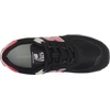 New Balance Kids’ 574 V1 Neo Sole Lace-up | Casual Shoes(Black/Pomelo)
