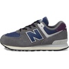 New Balance Kids’ 574 V1 Neo Sole Lace-up | Casual Shoes(Castlerock/Nb Navy)