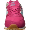 New Balance Kids’ 574 V1 Neo Sole Lace-up | Casual Shoes(Exuberant Pink/Blue)