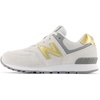 New Balance Kids’ 574 V1 Neo Sole Lace-up | Casual Shoes(Grey Matter/Sherbert)