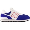 New Balance Kids’ 574 V1 Neo Sole Lace-up | Casual Shoes(Team Royal/White/True Red)