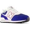 New Balance Kids’ 574 V1 Neo Sole Lace-up | Casual Shoes(Team Royal/White/True Red)