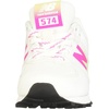 New Balance Kids’ 574 V1 Neo Sole Lace-up | Casual Shoes(White/Peony)
