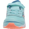 New Balance Kids’ 680 V6 Hook and Loop Running Shoe(Blue/Mako/Pink)
