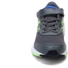 New Balance Kids’ 680 V6 Hook and Loop Running Shoe(Lead/Cobalt/Energy Lime)