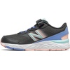 New Balance Kids’ 680 V6 Hook and Loop Running Shoe(Phantom/Stellar Blue/Cloud Pink)