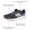 New Balance Kids’ 680 V6 Hook and Loop Running Shoe(Phantom/Stellar Blue/Cloud Pink)