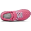 New Balance Kids’ 680 V6 Hook and Loop Running Shoe(Sporty Pink/Astral Glow)