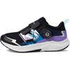 New Balance Kids’ DynaSoft Reveal V4 Boa Running Shoe(Black/Purple Fade/Spice Blue)