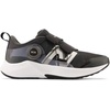 New Balance Kids’ DynaSoft Reveal V4 Boa Running Shoe(Blacktop/Black/Silver Metallic)