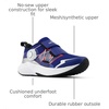 New Balance Kids’ DynaSoft Reveal V4 Boa Running Shoe(Inkwell With Team Red and Silver Metallic)