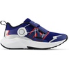 New Balance Kids’ DynaSoft Reveal V4 Boa Running Shoe(Inkwell With Team Red and Silver Metallic)