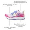 New Balance Kids’ DynaSoft Reveal V4 Boa Running Shoe(Light Raspberry/Hi-pink/Electric Indigo)