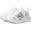 New Balance Kids’ DynaSoft Reveal V4 Boa Running Shoe(White/Silver Metallic/Iridescent)