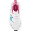 New Balance Kids’ DynaSoft Reveal V4 Boa Running Shoe(White/Violet Crush/Cyber Jade)