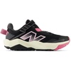 New Balance Kids’ Dynasoft Nitrel V6 Hook and Loop | Road Running Shoes(Black/Real Pink)