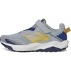 New Balance Kids’ Dynasoft Nitrel V6 Hook and Loop | Road Running Shoes(Slate Grey/Blue Oyster/Baroque Gold)