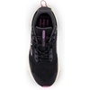 New Balance Kids’ Dynasoft Nitrel V6 Lace-up Running Shoe(Black/Real Pink)