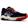 New Balance Kids’ Dynasoft Nitrel V6 Lace-up Running Shoe(Nb Navy/Neo Flame/Sea Salt)