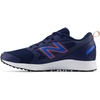 New Balance Kids Fresh Foam 650 V1 Lace-up Running Shoe(Nb Navy/Blue Oasis/Team Orange)