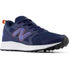 New Balance Kids Fresh Foam 650 V1 Lace-up Running Shoe(Nb Navy/Blue Oasis/Team Orange)
