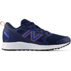 New Balance Kids Fresh Foam 650 V1 Lace-up Running Shoe(Nb Navy/Blue Oasis/Team Orange)