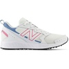 New Balance Kids Fresh Foam 650 V1 Lace-up Running Shoe(White/Real Pink/Heron Blue)