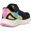 New Balance Kids Fresh Foam Arishi V4 Running Shoe (Little Kid)(Black/Real Pink/Chrome Blue)