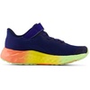 New Balance Kids Fresh Foam Arishi V4 Running Shoe (Little Kid)(Blue Oyster/Afterglow/Tangerine Heat)