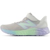 New Balance Kids Fresh Foam Arishi V4 Running Shoe (Little Kid)(Grey Matter/Daybreak/Cosmic Jade)