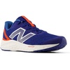 New Balance Kids Fresh Foam Arishi V4 Running Shoe (Little Kid)(Inkwell/Neo Flame/Silver Metallic)