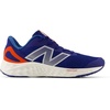 New Balance Kids Fresh Foam Arishi V4 Running Shoe (Little Kid)(Inkwell/Neo Flame/Silver Metallic)