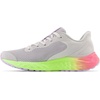 New Balance Kids Fresh Foam Arishi V4 Running Shoe (Little Kid)(Light Aluminum/Cyber Lilac/Neon Pink)