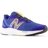 New Balance Kids Fresh Foam Arishi V4 Running Shoe (Little Kid)(Marine Blue/Hot Marigold/White)