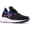 New Balance Kids’ Fresh Foam Roav V1 Lace-up Sneaker | Road Running Shoes(Black/Serene Blue)