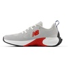 New Balance Kids’ FuelCell Play V1 Lace-up | Trail Running Shoes(Raincloud/Team Royal/Team Red)