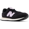 New Balance Kid’s Kids 237 Bungee Lace Sneaker | Casual Shoes(Black/Lilac Glo)