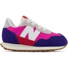 New Balance Kid’s Kids 237 Bungee Lace Sneaker | Casual Shoes(Blue/Exuberant Pink)