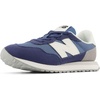 New Balance Kid’s Kids 237 Bungee Lace Sneaker | Casual Shoes(Heron Blue/Vintage Indigo 1)