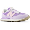 New Balance Kid’s Kids 237 Bungee Lace Sneaker | Casual Shoes(Lilac Glo/Shell Pink)