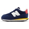 New Balance Kid’s Kids 237 Bungee Lace Sneaker | Casual Shoes(Nb Navy/Varsity Gold)