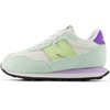 New Balance Kid’s Kids 237 Bungee Lace Sneaker | Casual Shoes(Sea Salt/Dry Lime)